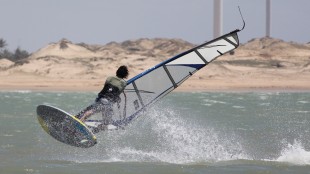 Lawrence Stewart Working on Freestyle in Icaraizinho Brazil