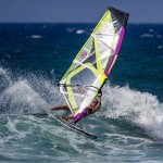 Sarah Delauny ripping at Hookipa