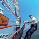 Bjorn Dunkerbeck testing on Day 3 of Ulsan World Cup